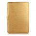 MacBook Pro 15.4" A1286 - Smart Holster PU Leather Case Cover Bag Sleeve Protective Notebook Cover Case - Vintage Gold